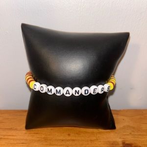 Washington Commanders Heishi Bracelet